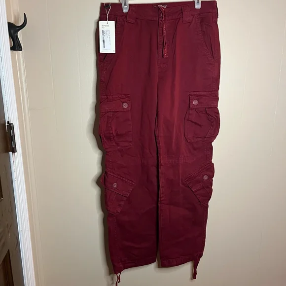 Matchstick Men's Retro Relaxed Cargo Pants with Multi Pockets 32x32 - Picture 1 of 12